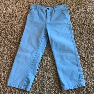 Blue size 4T pull up boys pants